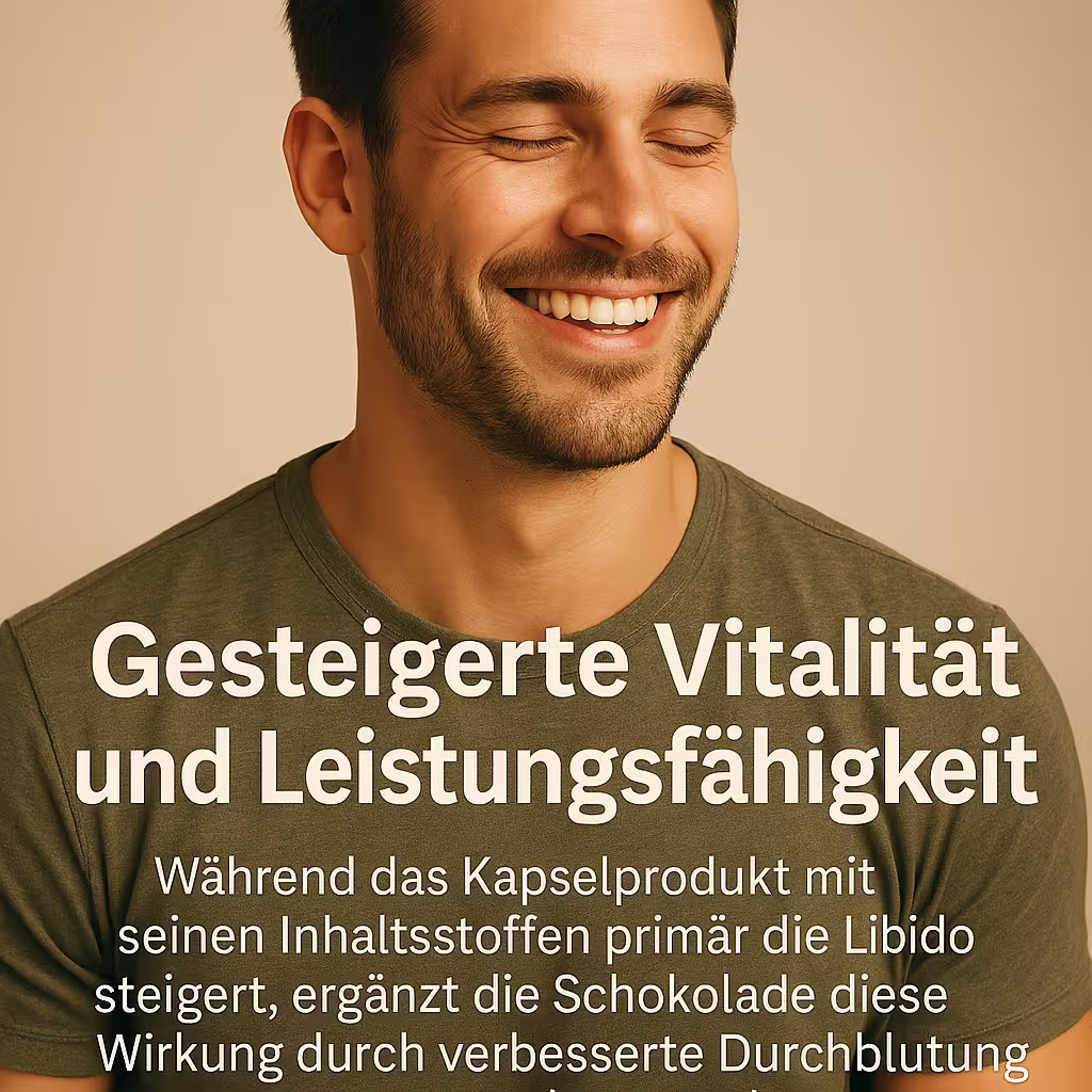 Mann voller Kraft und Ausdauer