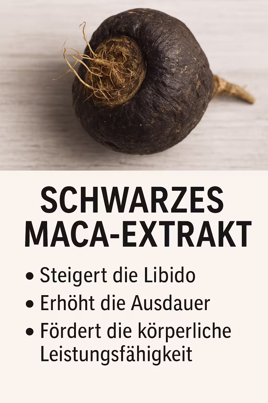 Schwarzer Maca-Extrakt